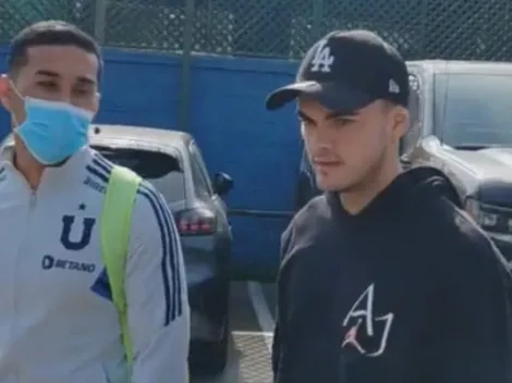 Fernández llega a Chile para firmar su contrato con la U y avisa: "Físicamente estoy bien"