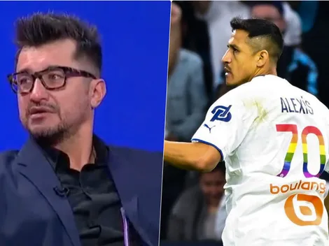 Nico Peric le da un pase gol a Alexis para que decida bien sobre su futuro