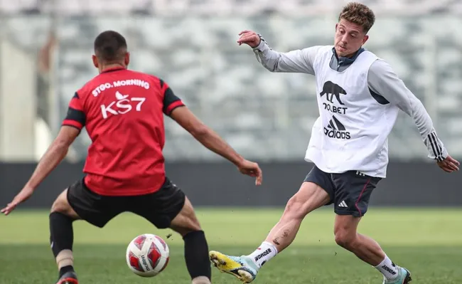 Pablo Parra anotó en amistoso a puertas cerradas de Colo Colo ante Santiago Morning (Foto: Colo Colo)