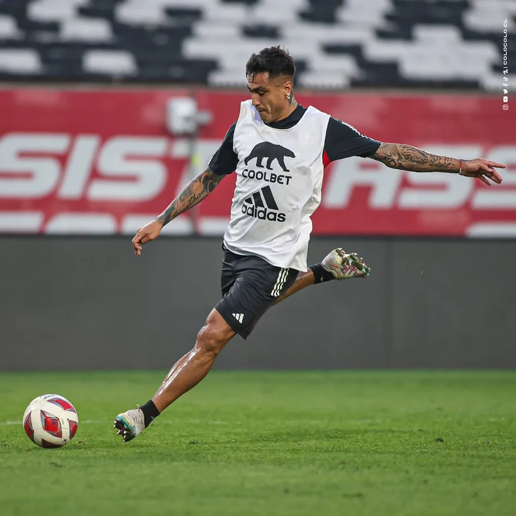 Darío Lezcano marcó en amistoso de Colo Colo ante Santiago Morning en el estadio Monumental (Foto: Colo Colo)