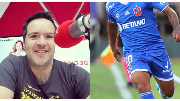 Cristián Caamaño soltó dos bombas azules en Universidad de Chile.
