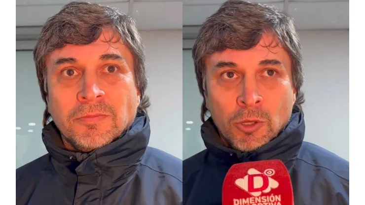Sergio Gioino se refiere al reportaje de Informe Especial (Foto: Dimensión Deportiva)