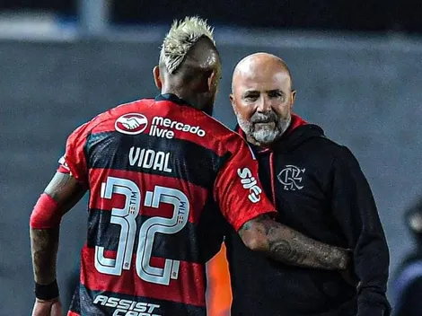 ¡Revelan el motivo del quiebre entre Vidal y Sampaoli en Brasil!