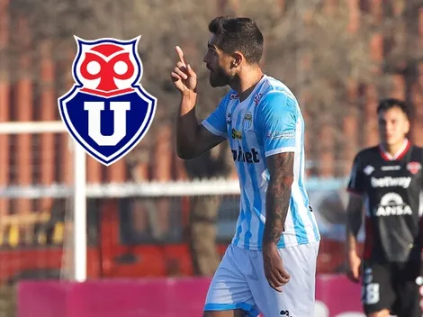 Joaquín Larrivey le mete miedo a la U