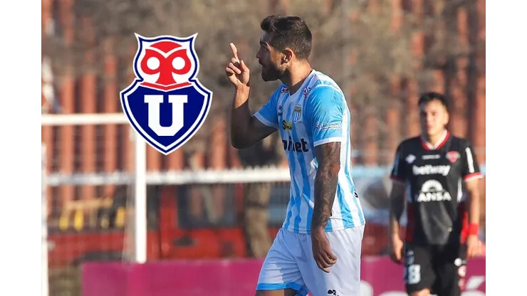 Joaquín Larrivey le mete miedo a la U