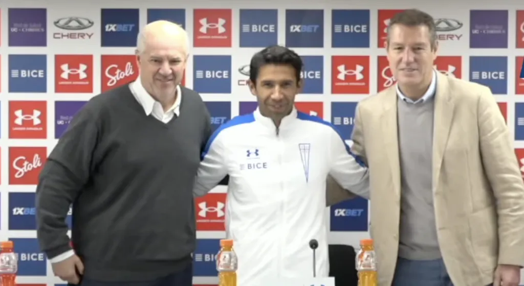 Nicolás Núñez ya fue presentado como técnico de Universidad Católica (Captura Cruzados)