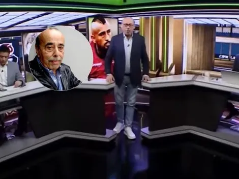 Tito Awad le pega a Mauricio Israel