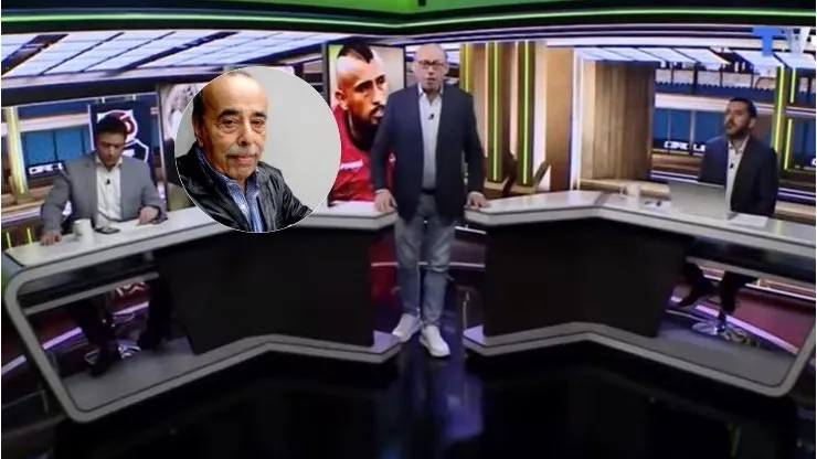 Tito Awad le pega a Mauricio Israel