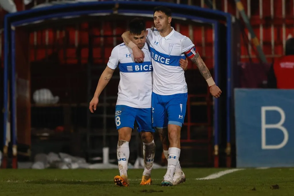 Zampedri anotó en el triunfo de la UC | Foto: Photosport