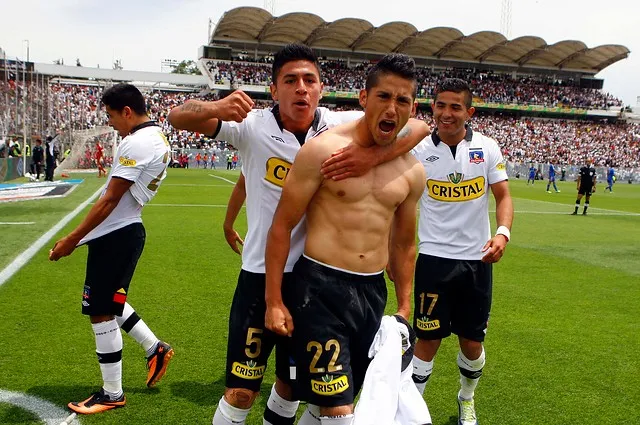 Delgado le anotó a la U en un Superclásico en el Estadio Monumental el año 2013 (Photosport)
