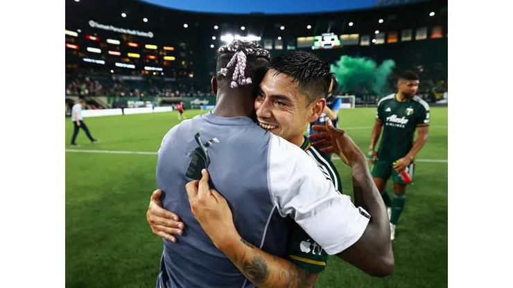 Felipe Mora se mostró emocionado tras volver al gol (Foto: TimbersFC, Twitter)