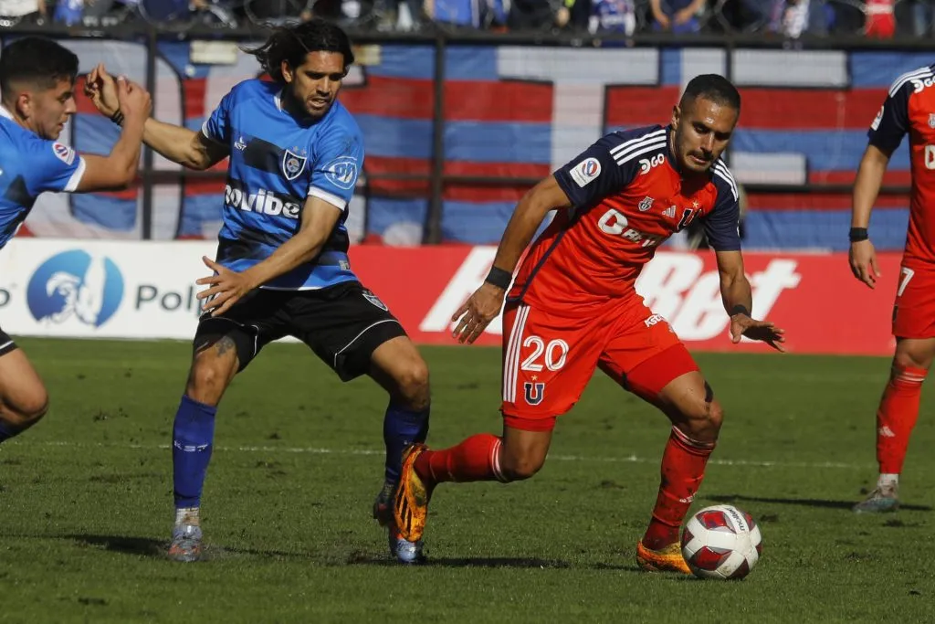 La U siente la ausencia de Federico Mateos y sigue sin ganar en el torneo (Photosport)