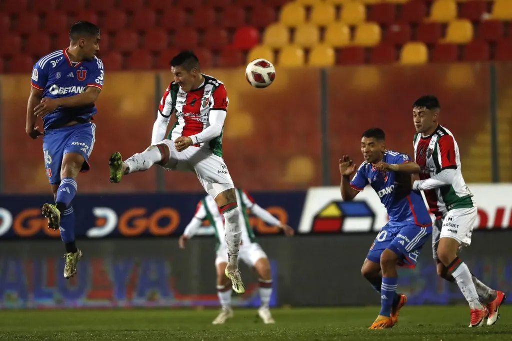 La U no pudo ante Palestino en Santa Laura (Foto: Photosport)