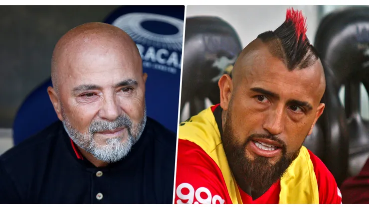 Sampaoli salió al paso de las declaraciones de Vidal tras su salida de Flamengo.