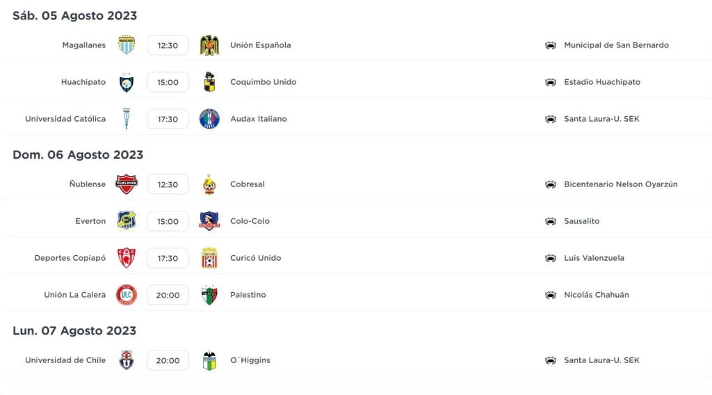 Foto: Campeonato Chileno
