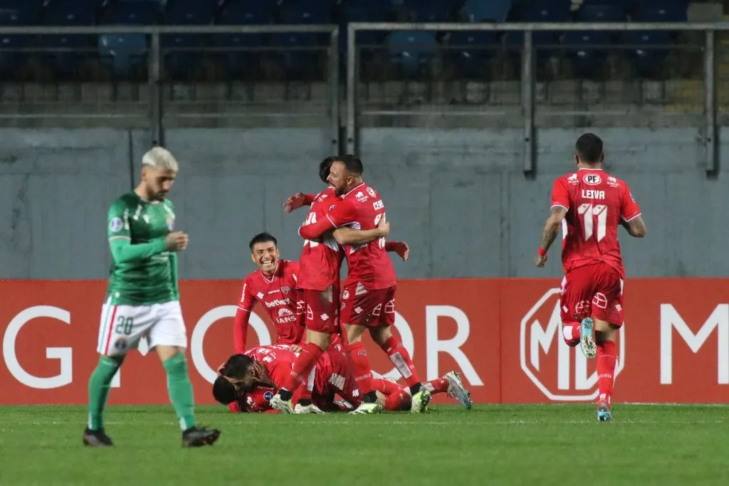 Ñublense logra avanzar a octavos de final de la Copa Sudamericana (Foto: Photosport)
