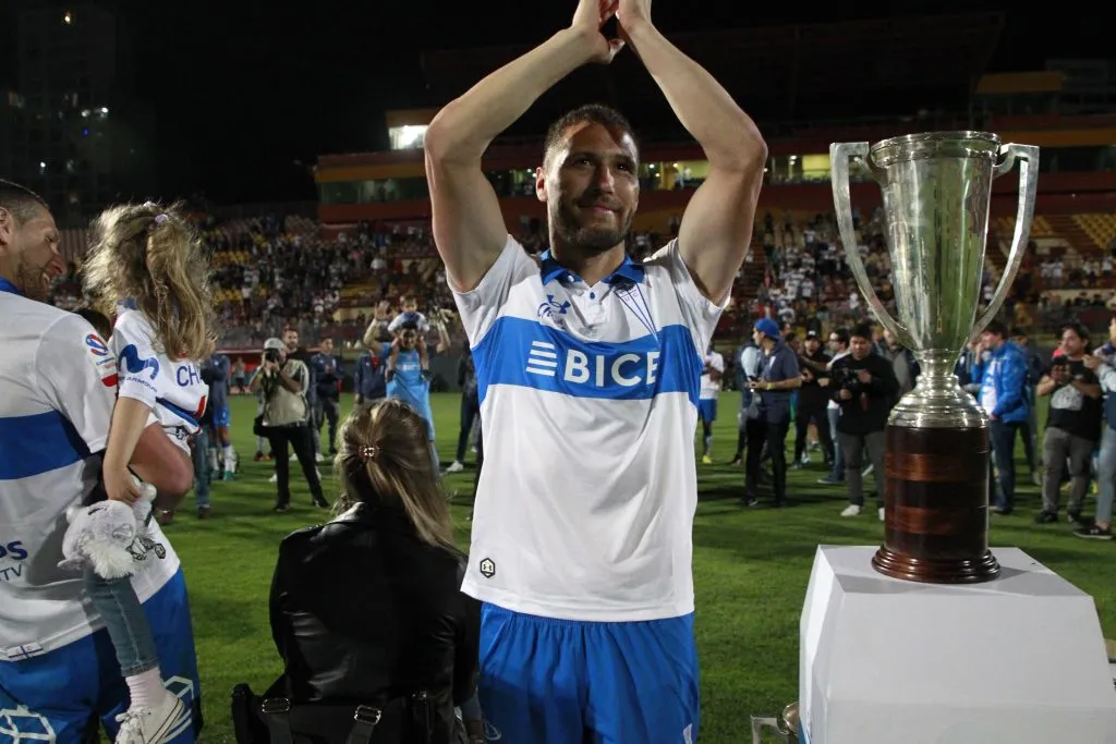 Germán Lanaro es un histórico de Universidad Católica y el ex defensa será parte del cuerpo técnico de Pablo Guede (Photosport)