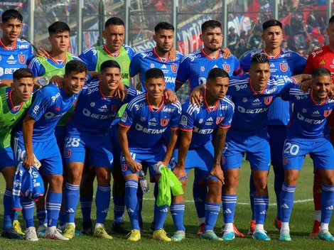 El 11 de Universidad de Chile para enfrentar a Palestino