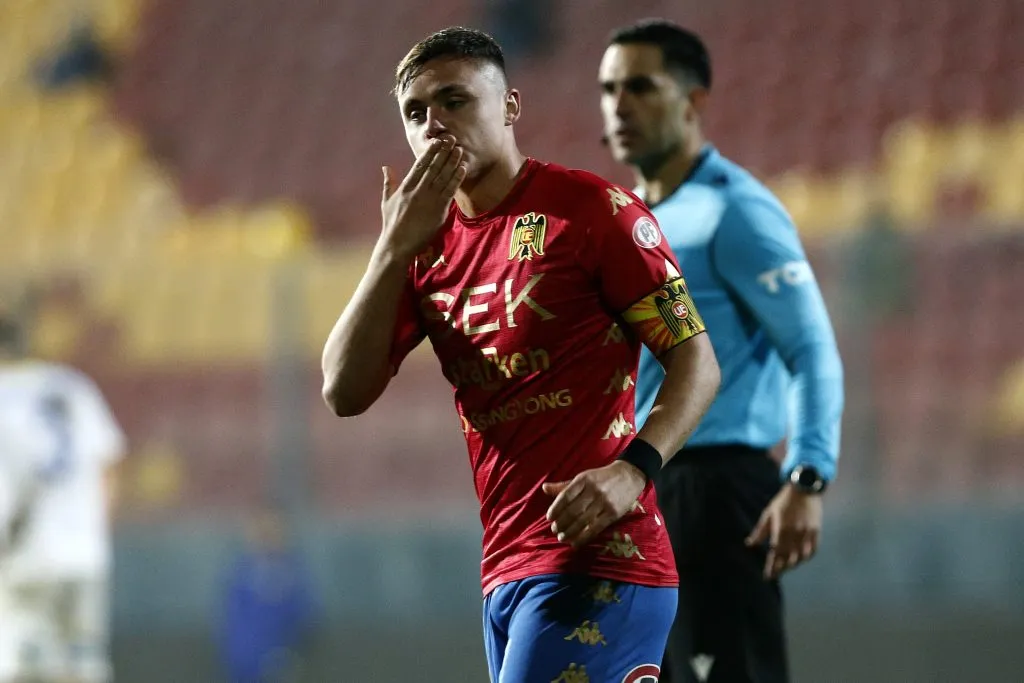 Bastián Yáñez sabe que está en la mira de Colo Colo, Universidad Católica y Universidad de Chile, aunque él se enfoca solo en la Unión Española (Photosport)