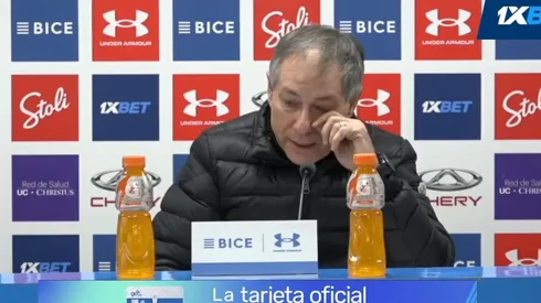 Ariel Holan y su triste despedida de la Universidad Católica