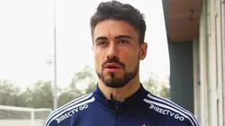 El defensor azul se enfoca en el compromiso ante Palestino.