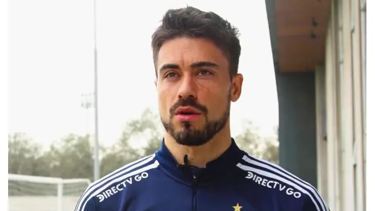 El defensor azul se enfoca en el compromiso ante Palestino.