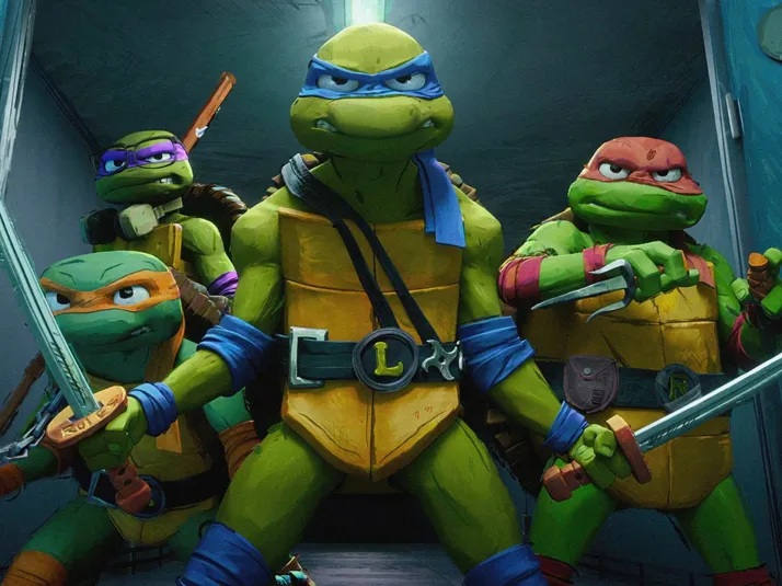 Las Tortugas Ninja se aprovechan del éxito de Barbie en nuevo trailer
