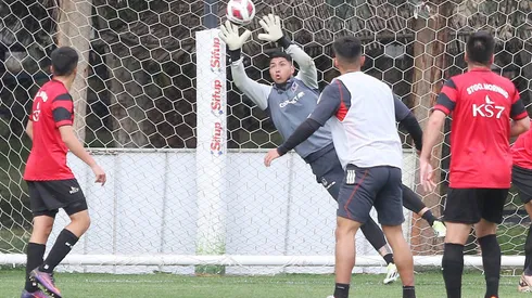 Brayan Cortés sumó acción en amistoso de Colo Colo ante Santiago Morning (Foto: Sifup)