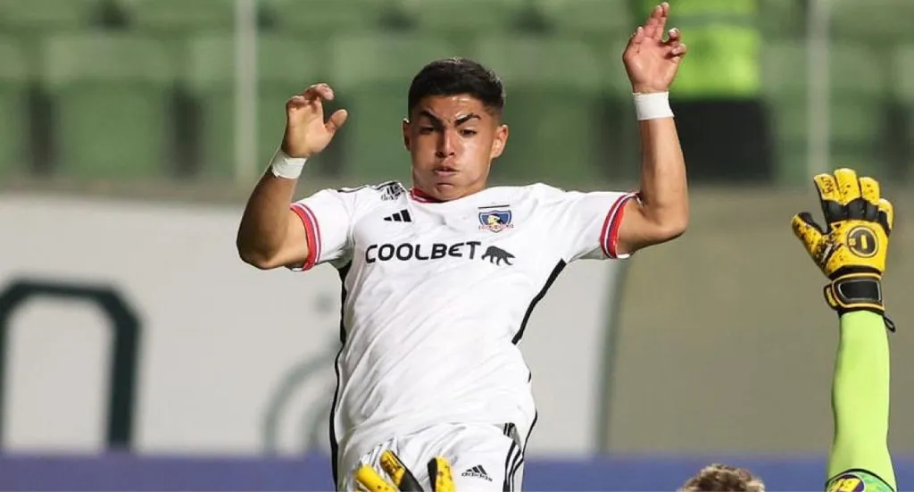 Thompson anotó el gol de Colo Colo en Brasil | Foto: Colo Colo
