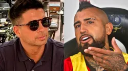 Mario Velasco defiende a Arturo Vidal.