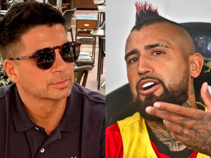 Mario Velasco defiende con todo a su amigo Arturo Vidal: "Somos chaqueteros, pencas y envidiosos"