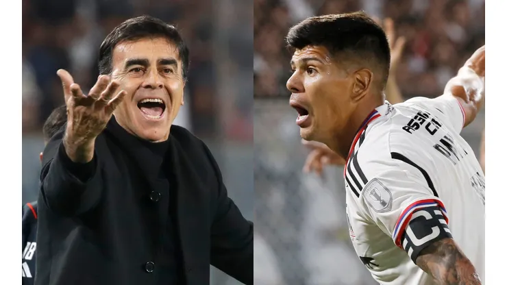 Gustavo Quinteros y Esteban Pavez desmintieron encontrón tras la derrota alba en Brasil (Foto: Photosport)