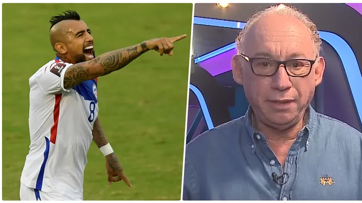 Siguen los dimes y diretes entre Mauricio Israel y Arturo Vidal.