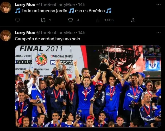 Los tuit de Larry Moe (Twitter @TheRealLarryMoe )