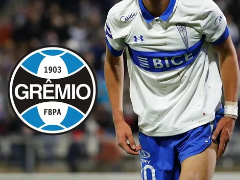 ¿Otro chileno a Brasil? Aseguran que ex UC suena con fuerza para llegar a Gremio