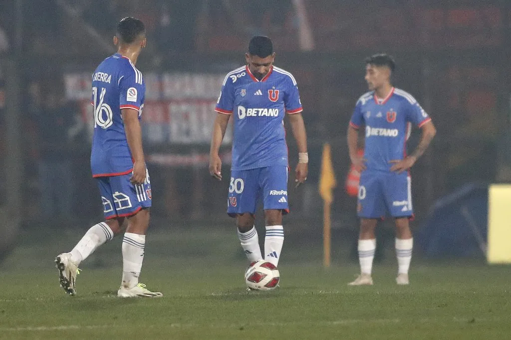 La U cayó por 3-0 ante Unión Española | Foto: Photosport