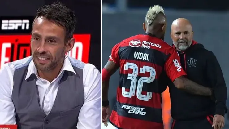 Jorge Valdivia se refirió a los dichos de Arturo Vidal sobre Jorge Sampaoli