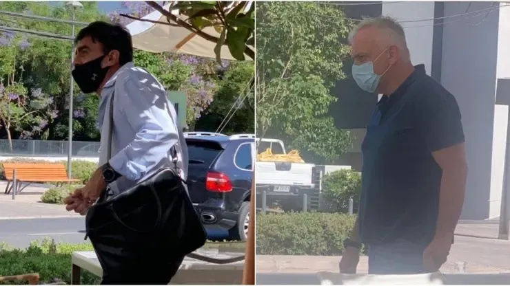 Gustavo Quinteros tuvo una reunión en 2020 con Fernando Felicevich (Twitter)