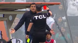 Gustavo Quinteros rompió el silencio tras su expulsión ante O'Higgins