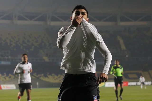 La celebración de Maturana (Photosport)