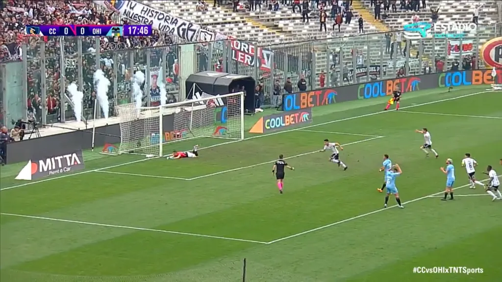 Damián Pizarro de penal adelantó a Colo Colo ante O’Higgins