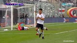 Damián Pizarro volvió al gol en Colo Colo (Foto: TNT Sports)