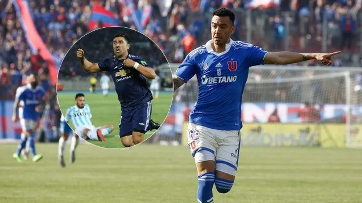La celebración de Nery a lo David Pizarro.