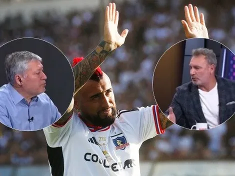 El acalorado round de Pato Yáñez y Barticciotto por Arturo Vidal