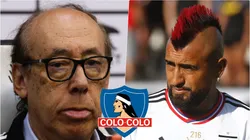 Alfredo Stöhwing no fue tan claro en su postura por el retorno de Arturo Vidal a Colo Colo