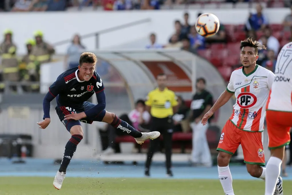 Pablo Parra en su pasado por la Universidad de Chile | Foto: Photosport
