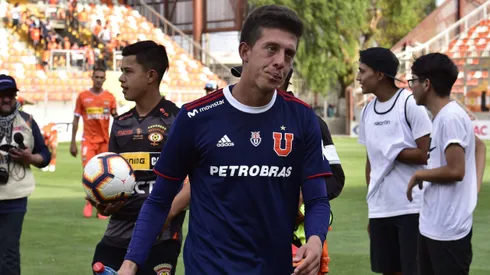 Pablo Parra descueró su paso por la Universidad de Chile