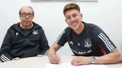Pablo Parra feliz por su llegada a Colo Colo en este semestre