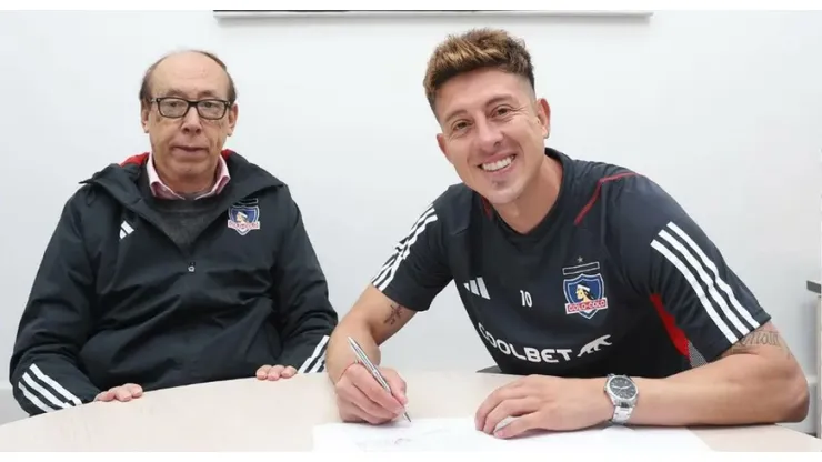 Pablo Parra feliz por su llegada a Colo Colo en este semestre