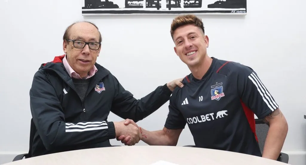 Pablo Parra fue presentado en Colo Colo | Foto: Photosport